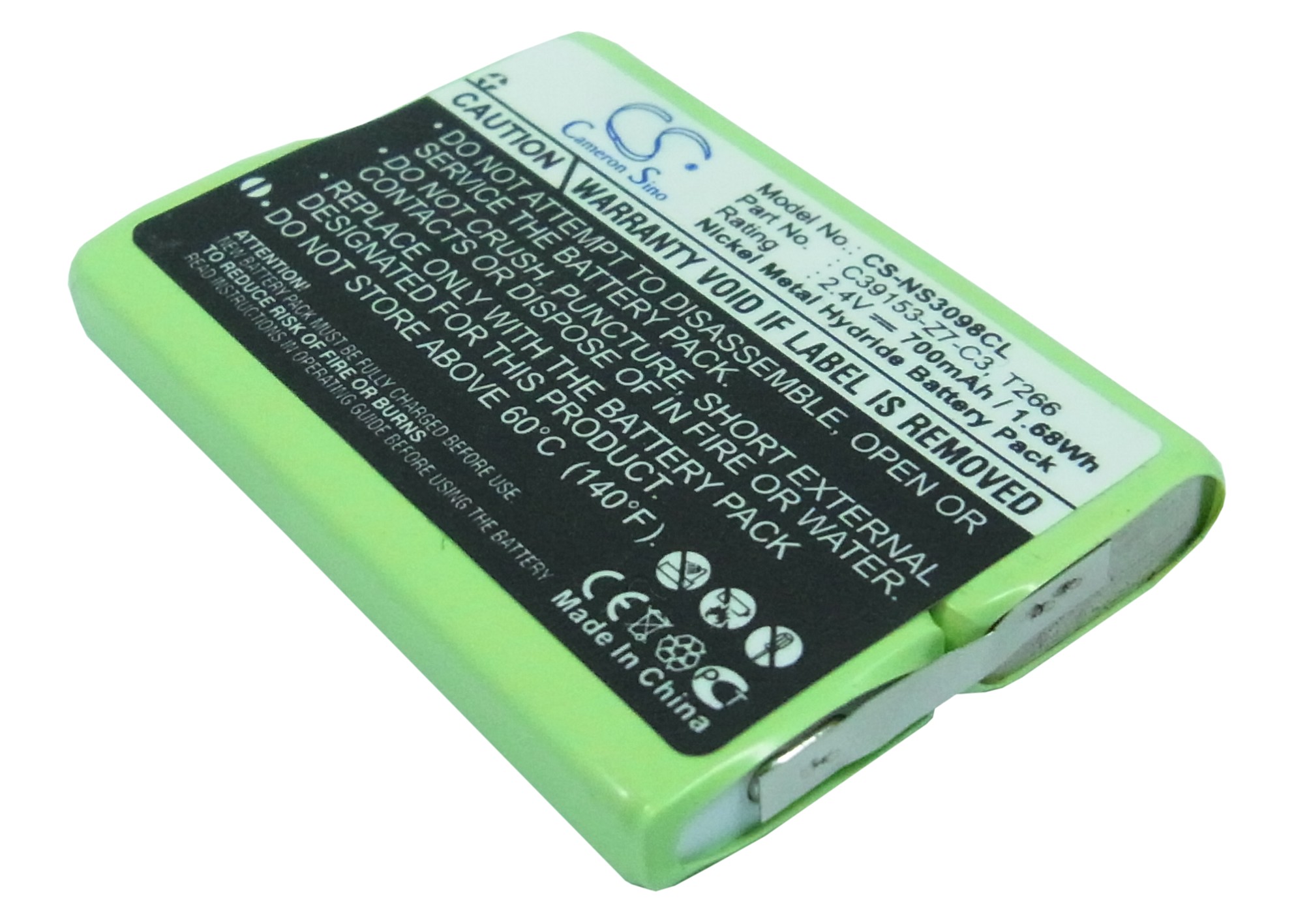 Siemens Gigaset-CM800 battery replacement 3.6v 700mAh