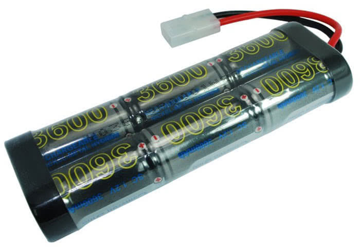 RC generic 7.2V 3600mAh hobby battery Ni-MH rechargeable replacement