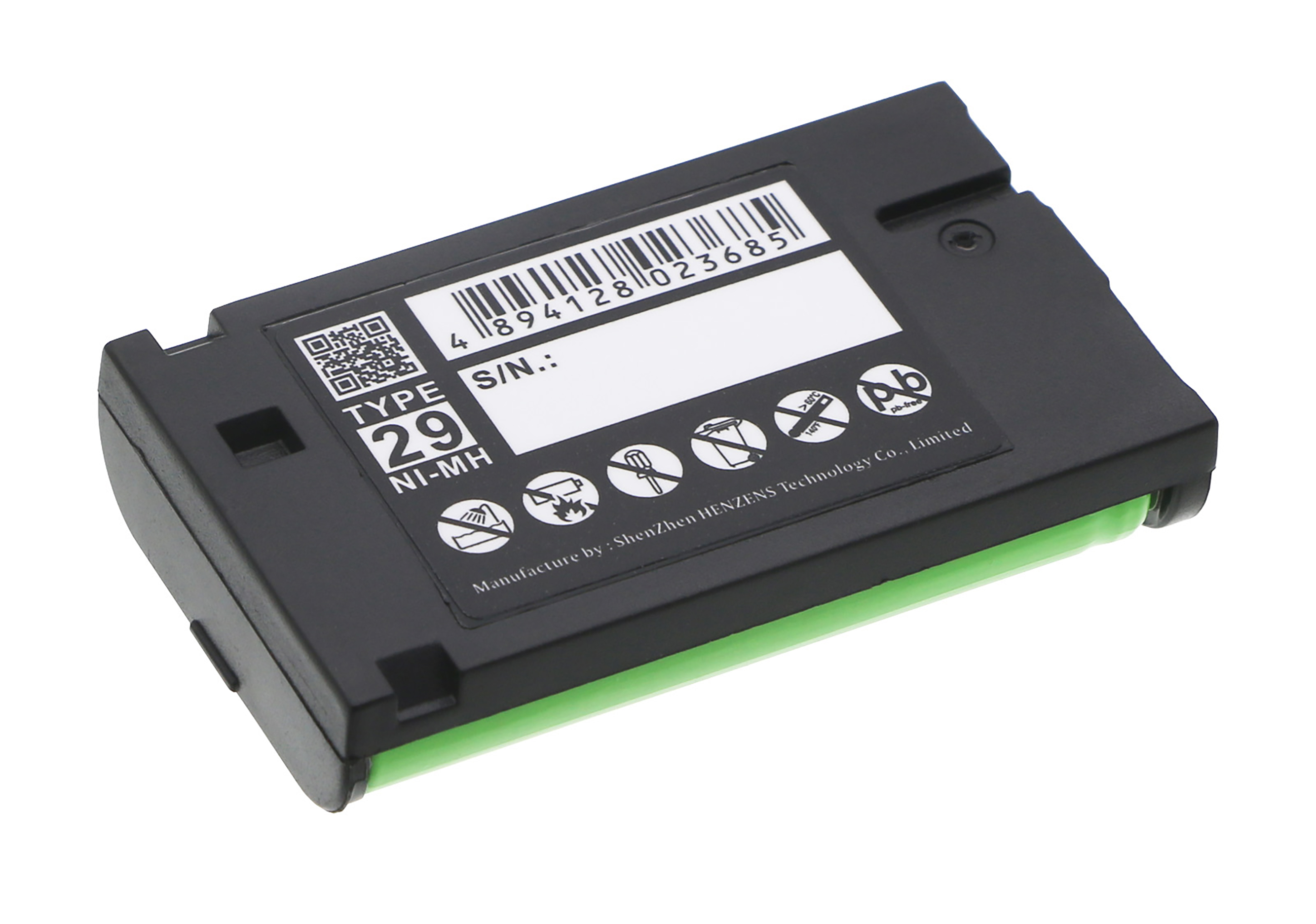 Radio-Shack 23-968 43-9024 battery replacement rechargeable