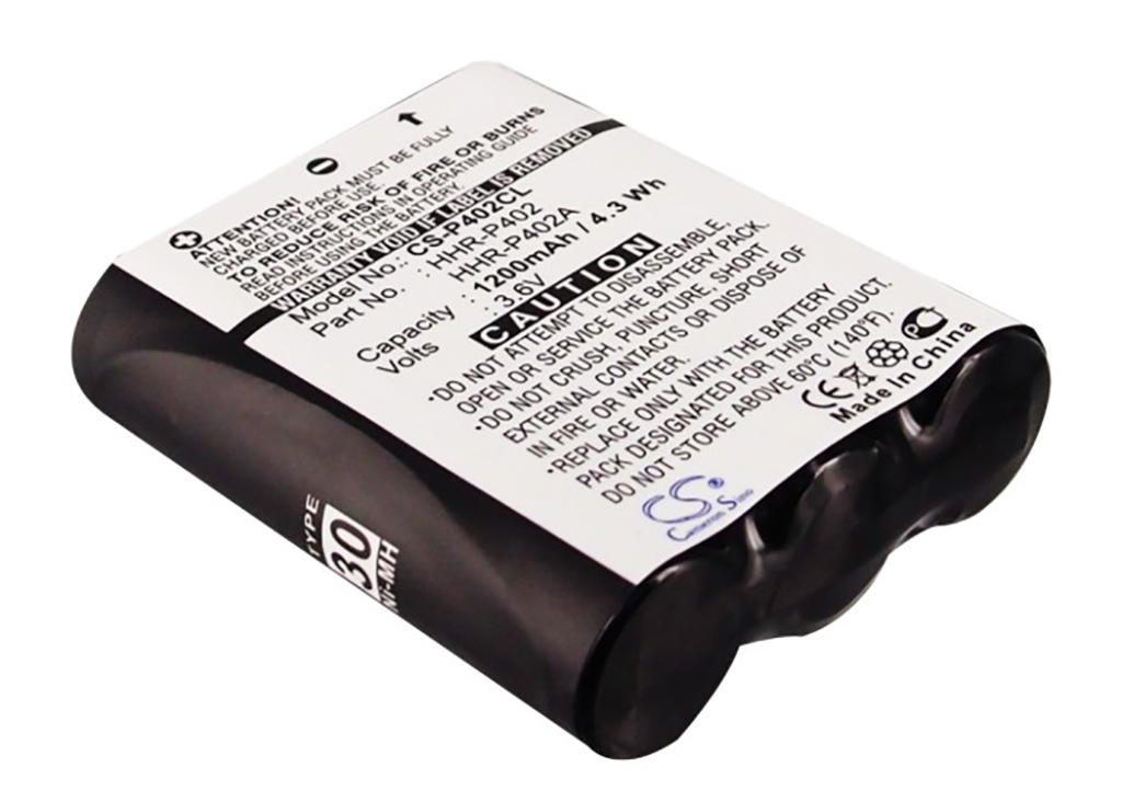 Panasonic KX-TG2247 KX-TG2257 replacement battery rechargeable