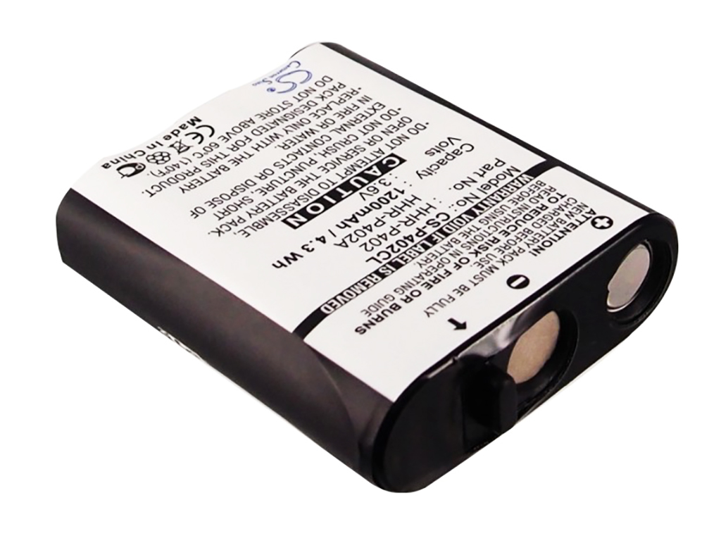 Panasonic KX-TG2247 KX-TG2257 replacement battery rechargeable
