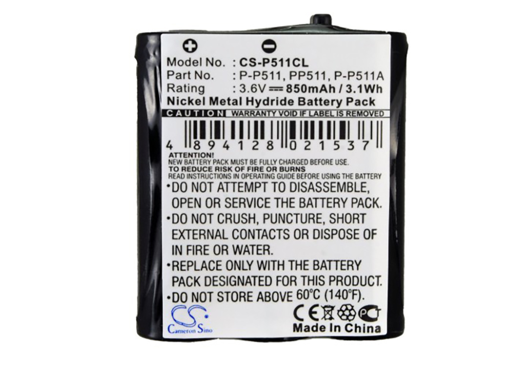Panasonic KXFPG371 KXFPG372 KXFPG376 KXFPG377 battery