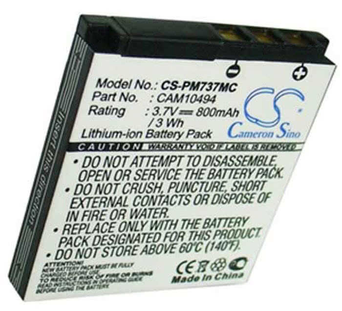 Polaroid M737 M737T T737 CAM10494 camera camcorder battery