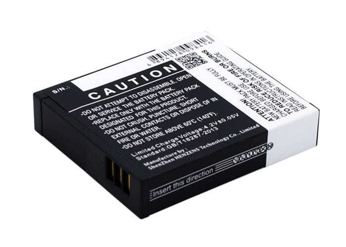Rollei RL410B Actioncam 230 240 A400 A410 camera battery 1000mAh