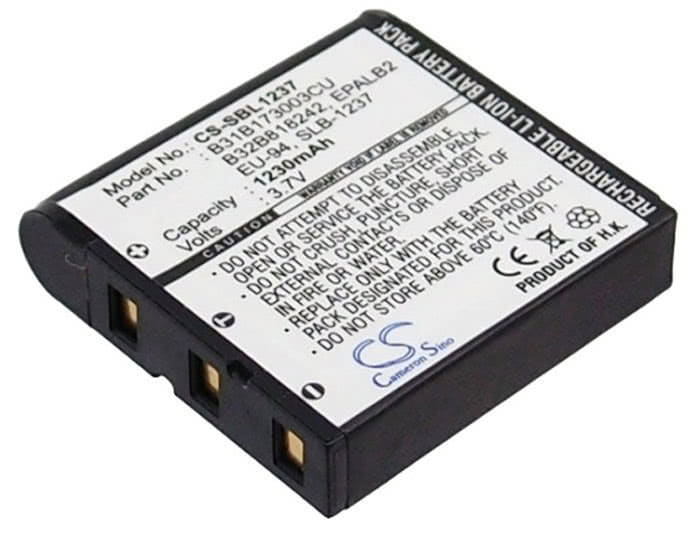 Samsung SB-L1237 Epson L-500v Sigma DP1 DP2 s camera battery