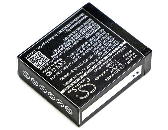 Eken PG1050 Myphone BR-01 SJCAM SJ4000B battery 900mAh Li-ion