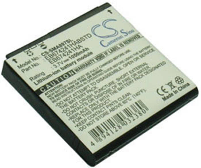 Samsung Mythic A897 battery is rechargeable