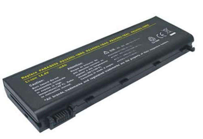 laptop battery for Toshiba PA3450U-1BRS 2200mAh Black replacement