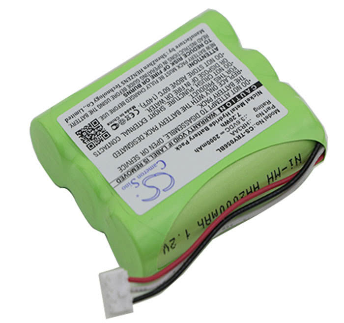 Tyro HR3AA crane remote battery 2000mAh Ni-MH 3.6V replacement