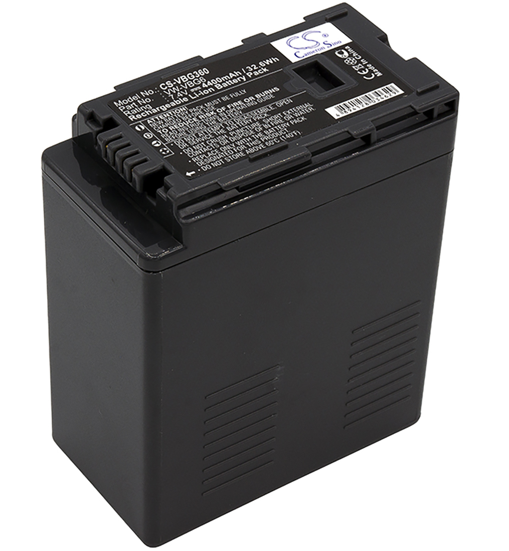 Panasonic VW-VBG6 VW VBG6GK VBG6-K VBG6PPK battery 4400mAh