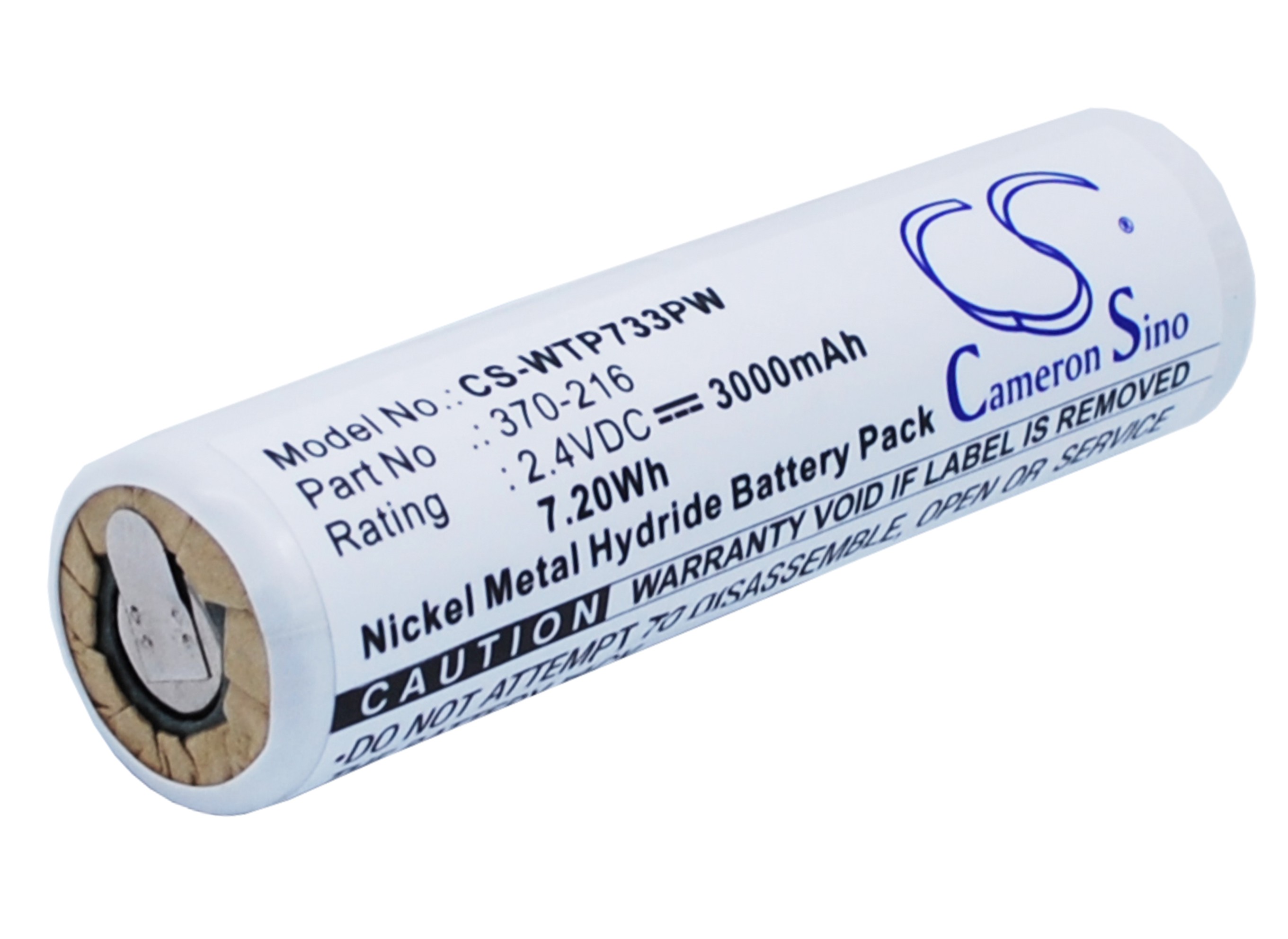 Wahl ISO-TIP 7700 7733 powertool battery 3000mAh Ni-MH 2.4V