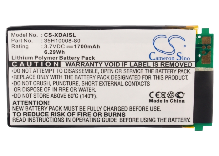 MWG XDA 35H10008-80 battery replacement rechargeable