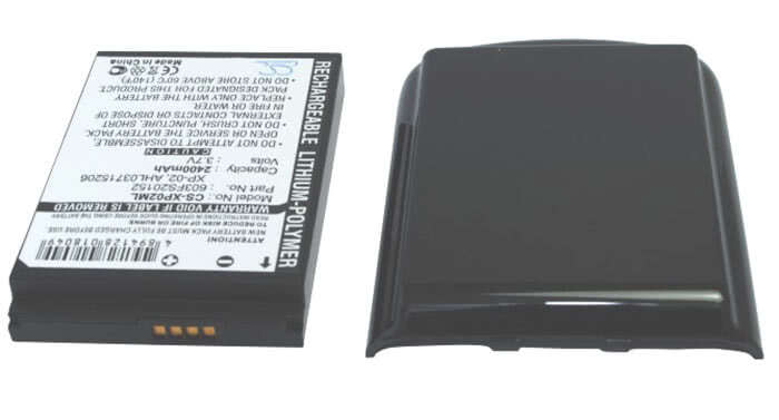 O2 XDA-Atom Apollo-life battery extended with back cover