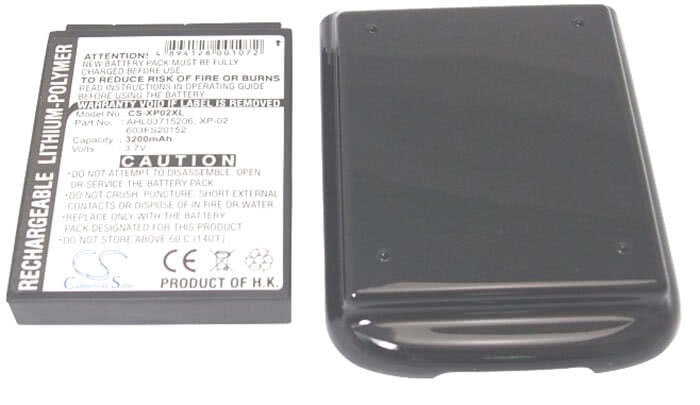 O2 XDA Atom extended with back cover battery rechargeable replacement