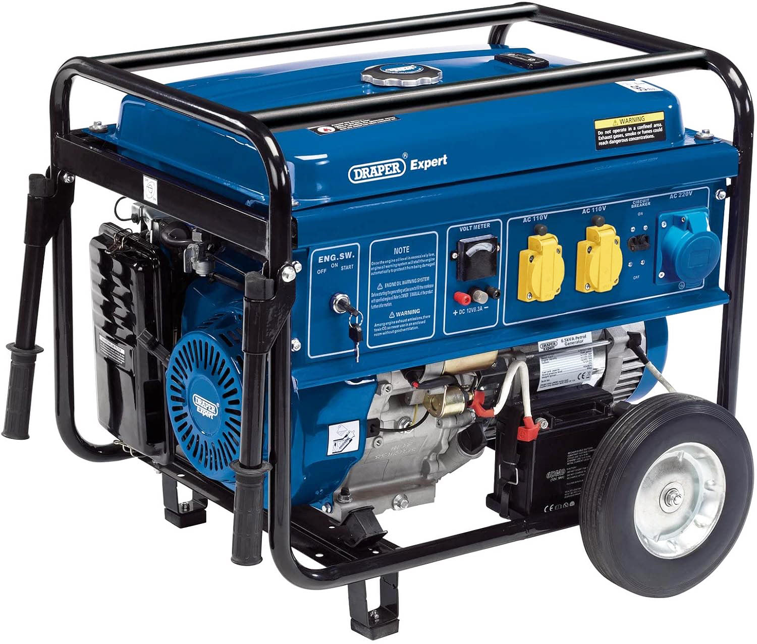 Draper 16143 PG68W generator battery replacement