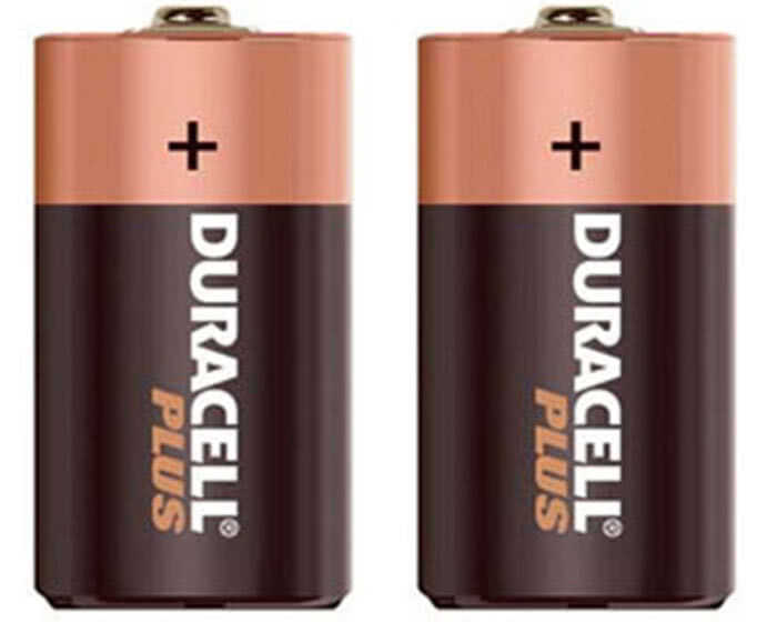 Duracell PlusC, LR14, MN1400 long lasting batteries, pack of two
