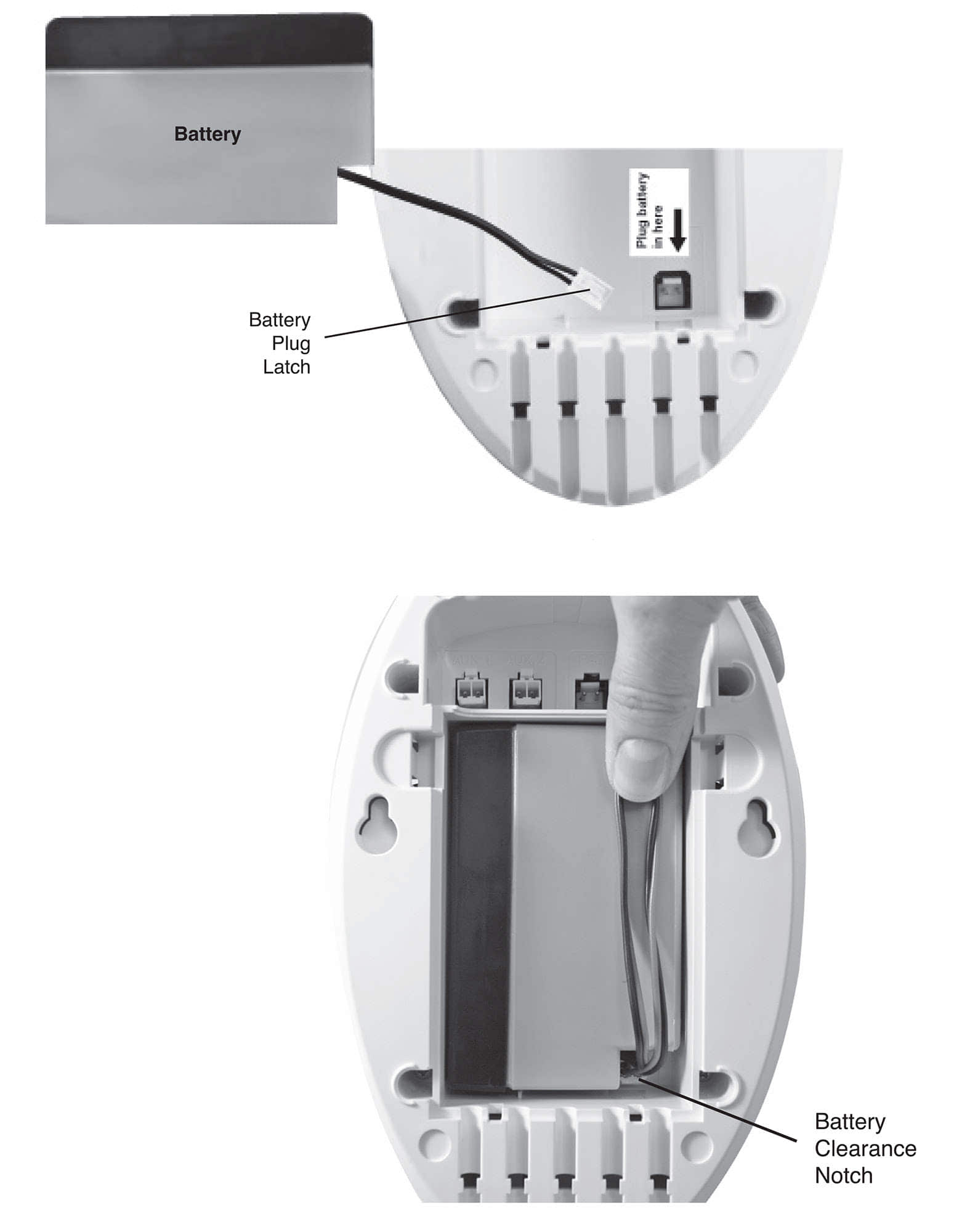 Aico Ei170RF Ei171RF RadioLINK alarm system battery