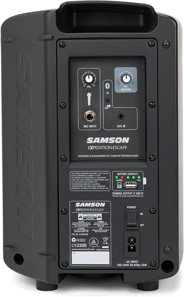 Samson Expedition-Escape battery rechargeable speaker