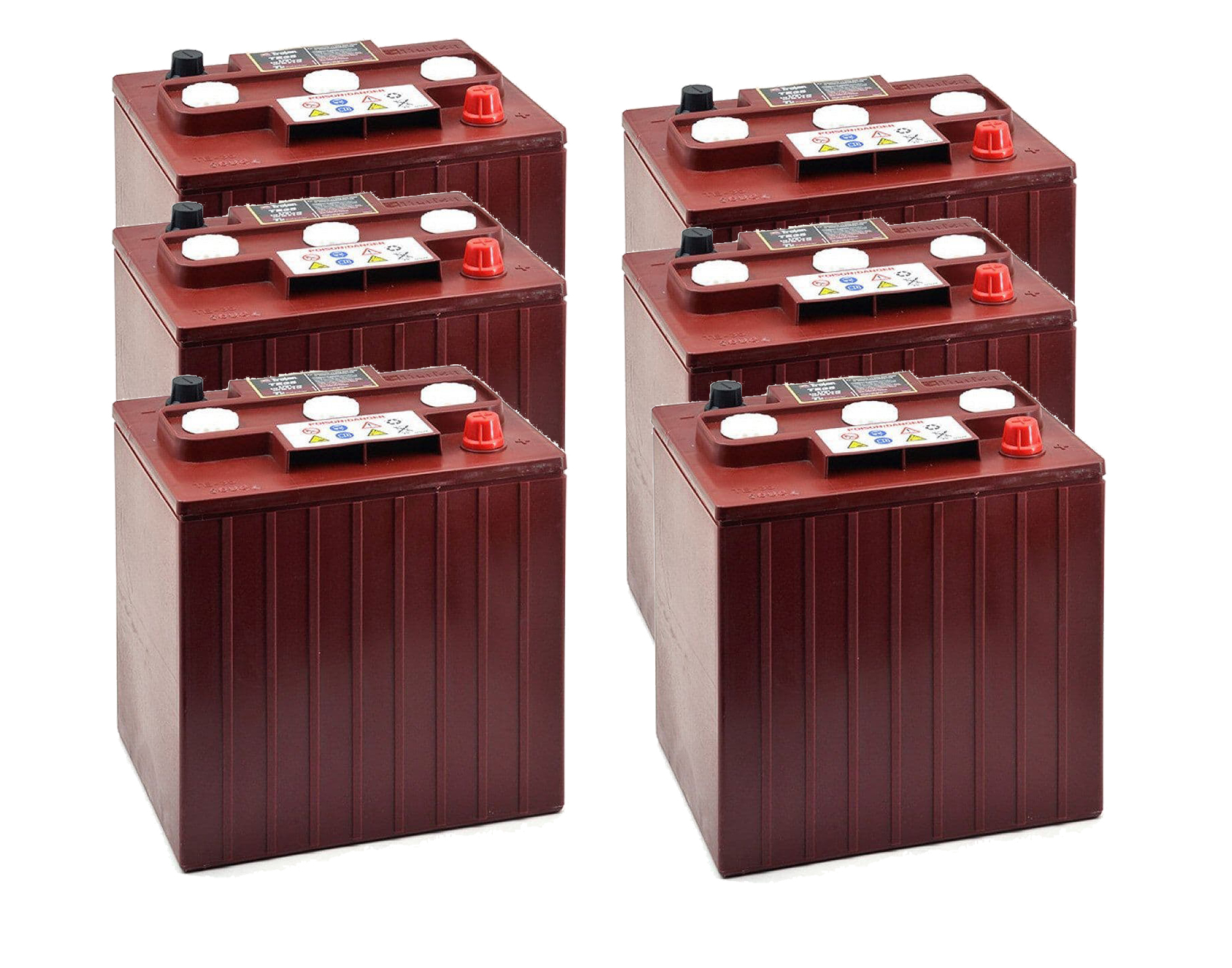 IPC CT160-BT85 BT95 BT75R sweep battery 6v x6