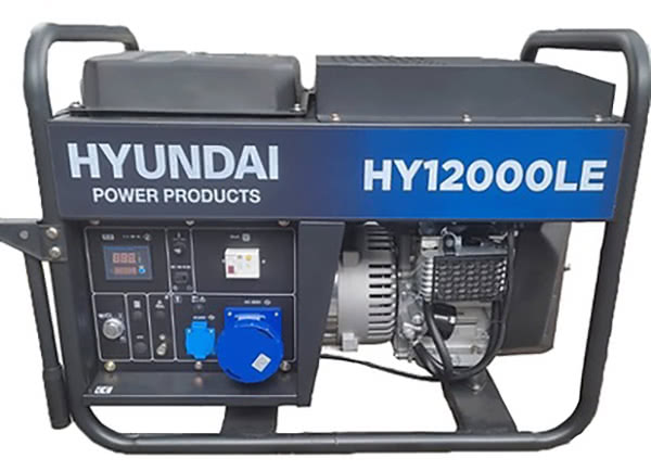 Hyundai HY12000LE generator battery replacement
