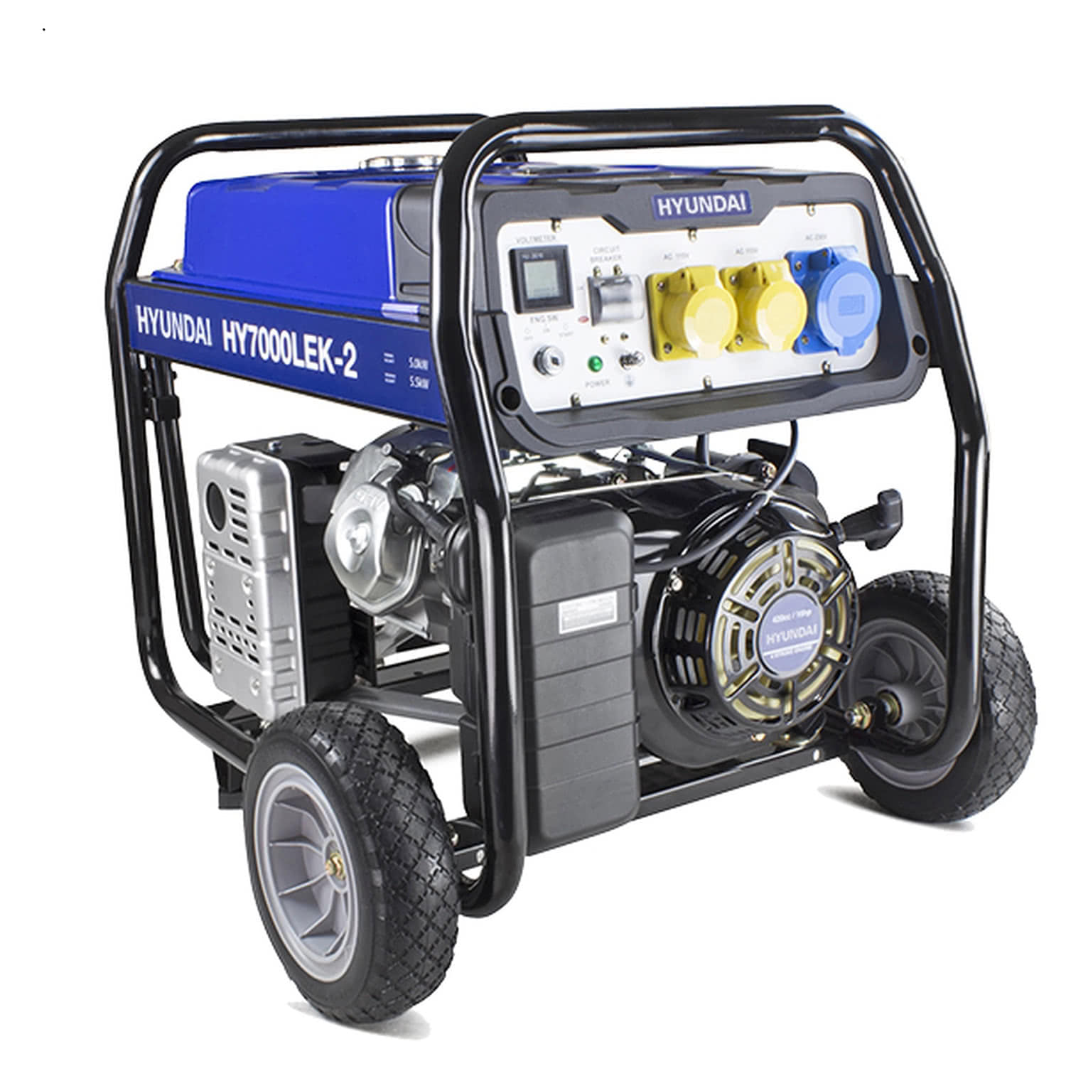 Hyundai HY7000LEK-2 HY9000LEK-2 HY10000LEK-2 battery generator