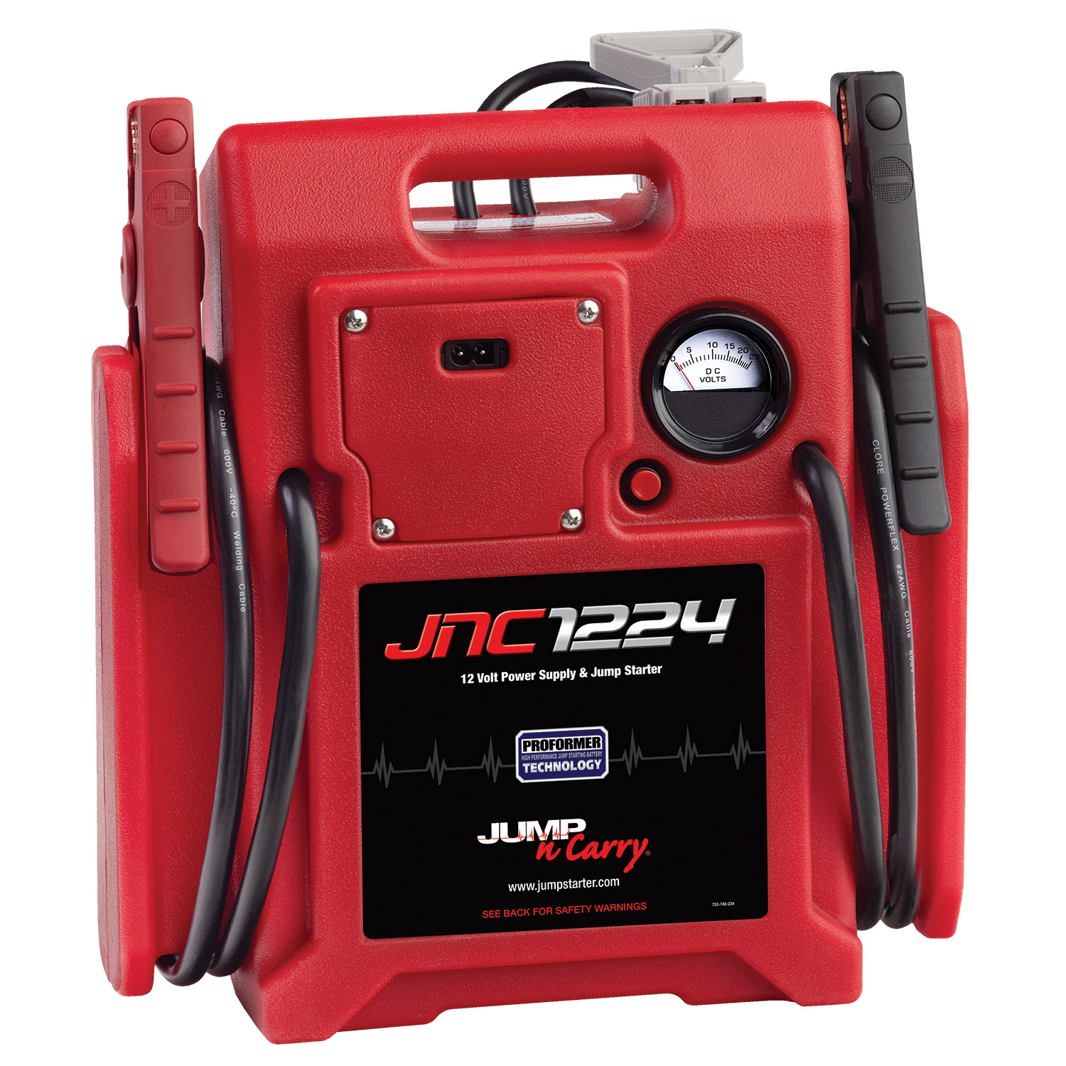 Clore Automotive Jump-N-Carry JNC1224 Battery Replacement for Jump Starter