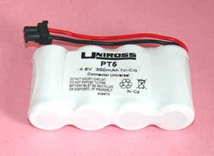 Uniross 05C battery PT5 rechargeable 4.8-volt cordless phone