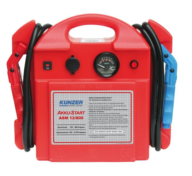 Kunzer Akku-Start ASM-12/800 battery replacement