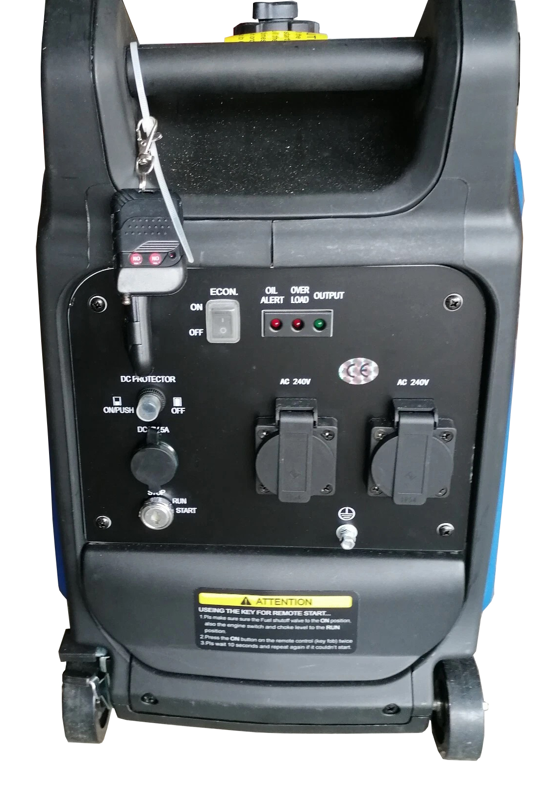 LTS-UK-3500ie Generator battery replacement