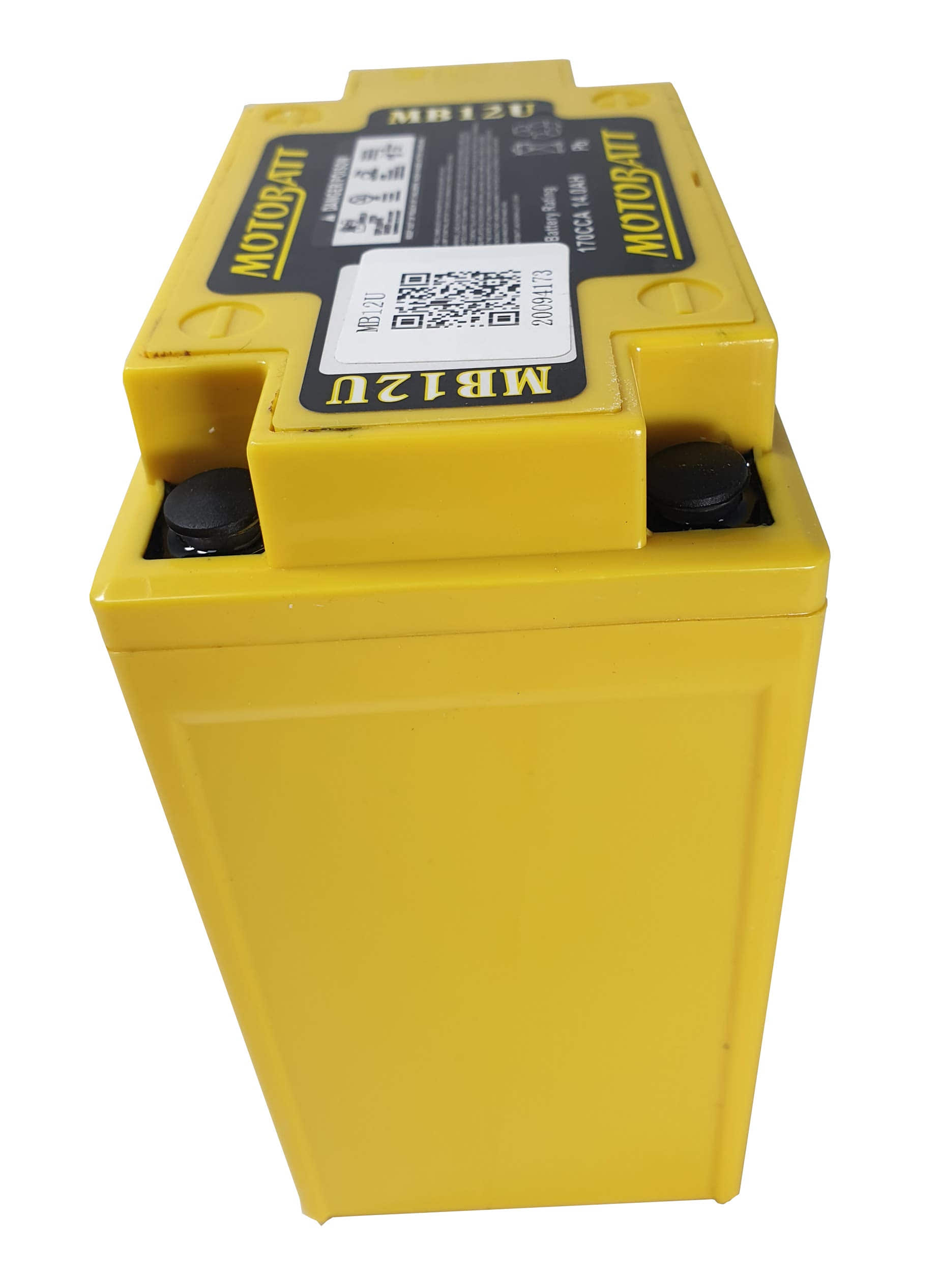 MB12U Motobatt battery replacement AGM 12v 160CCA