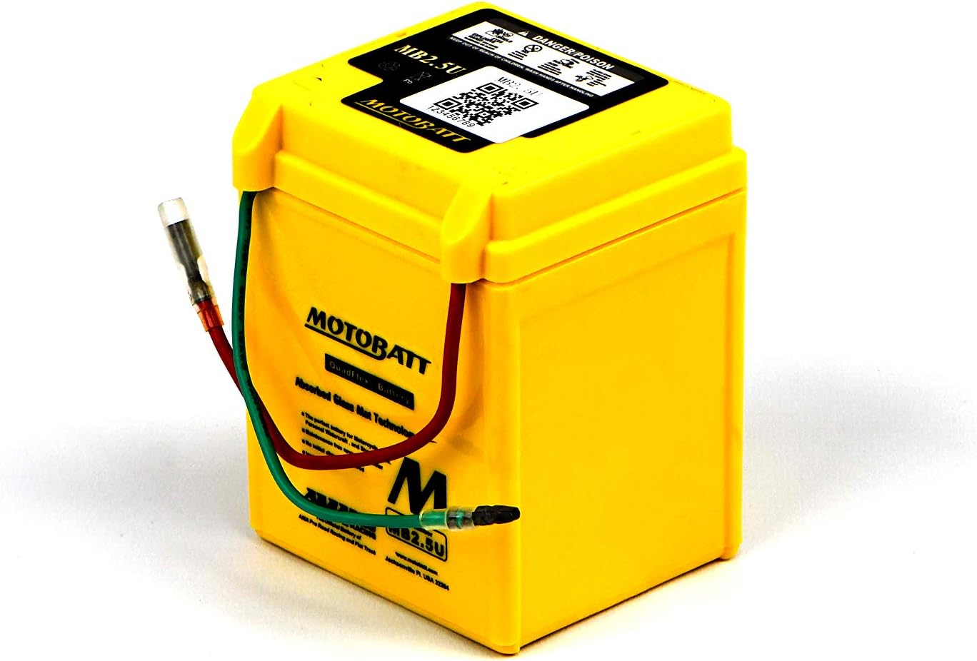 MB2.5U Motobatt AGM battery sealed replacement