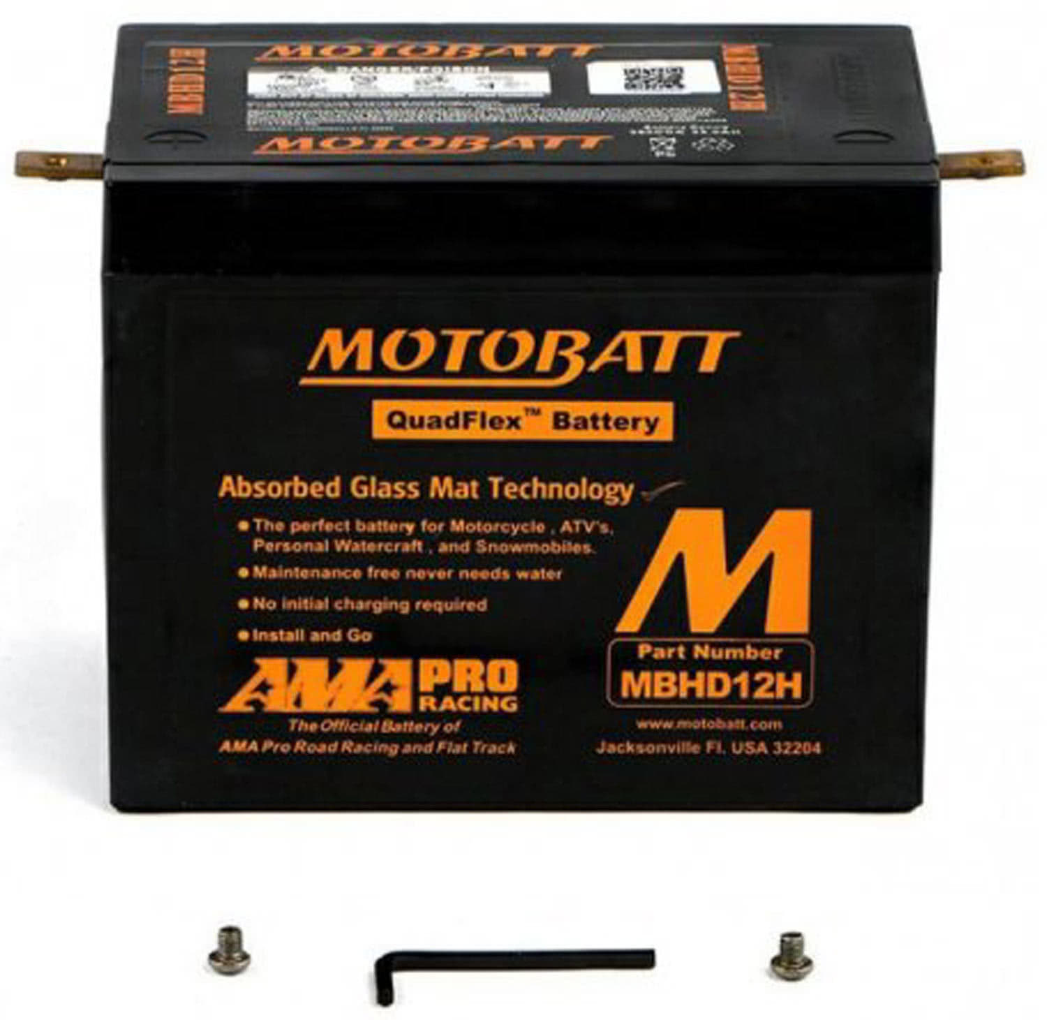 Harley Davisdon 66006-65A 66007-84 battery compatible AGM
