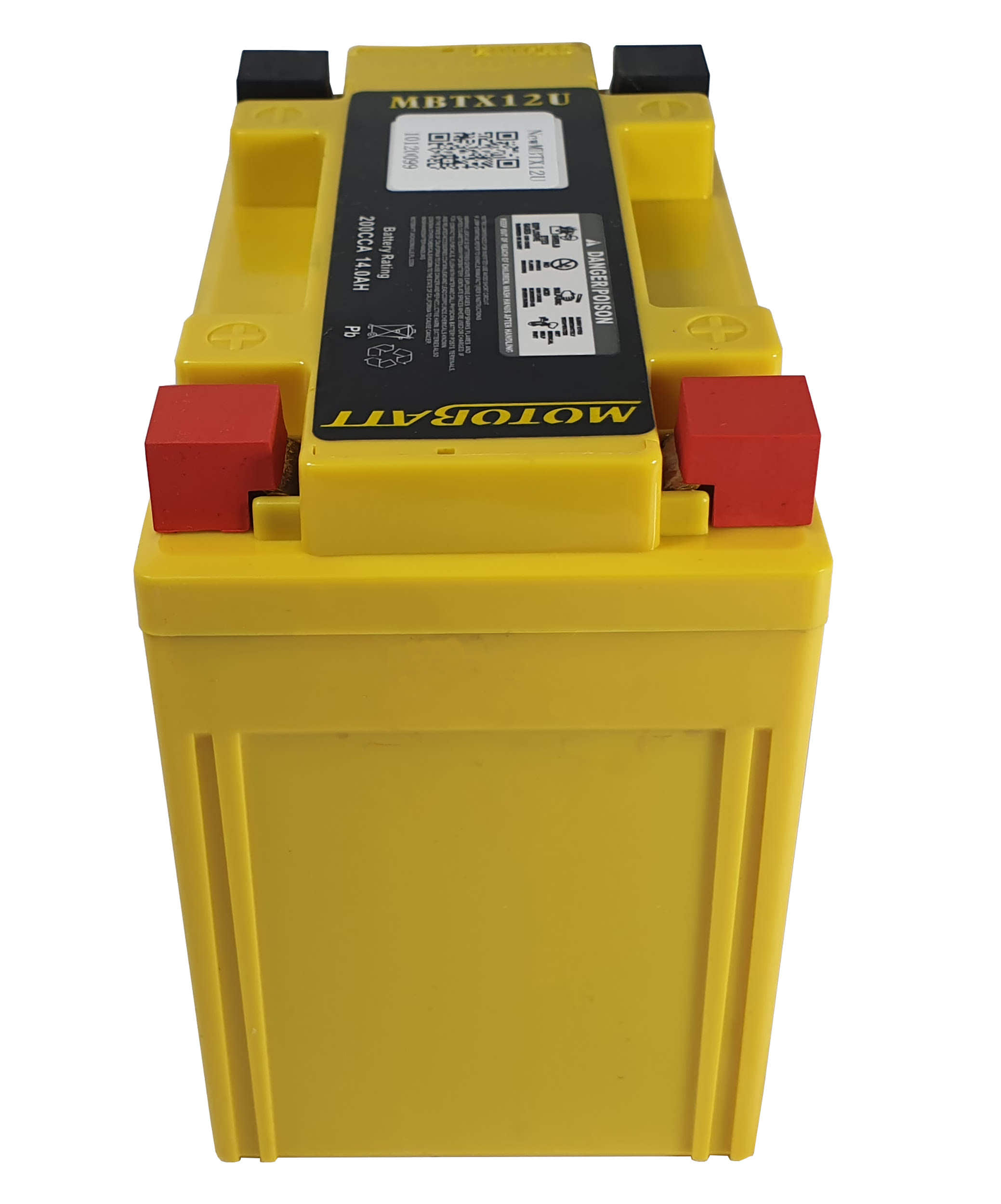 MBTX12U Motobatt AGM battery replacement 200CCA