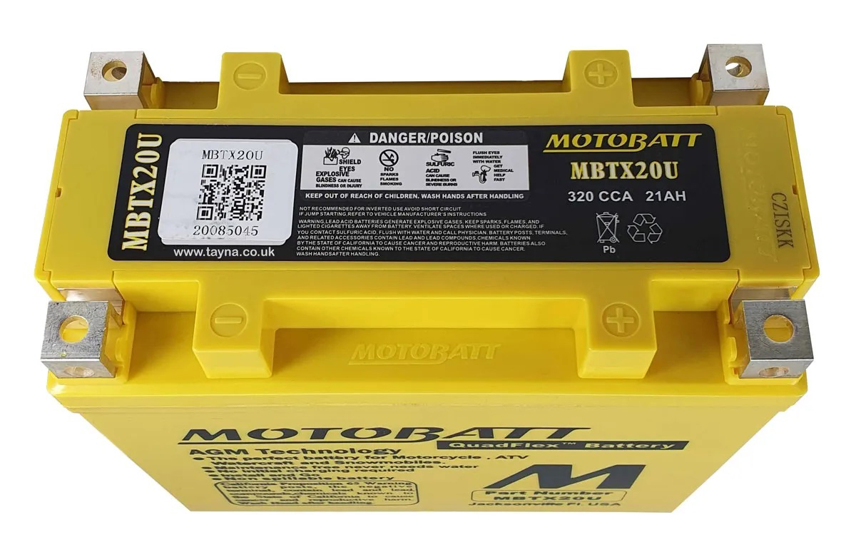 Kawasaki GPZ1100 (B1) 1981 onwards battery replacement motorcycle