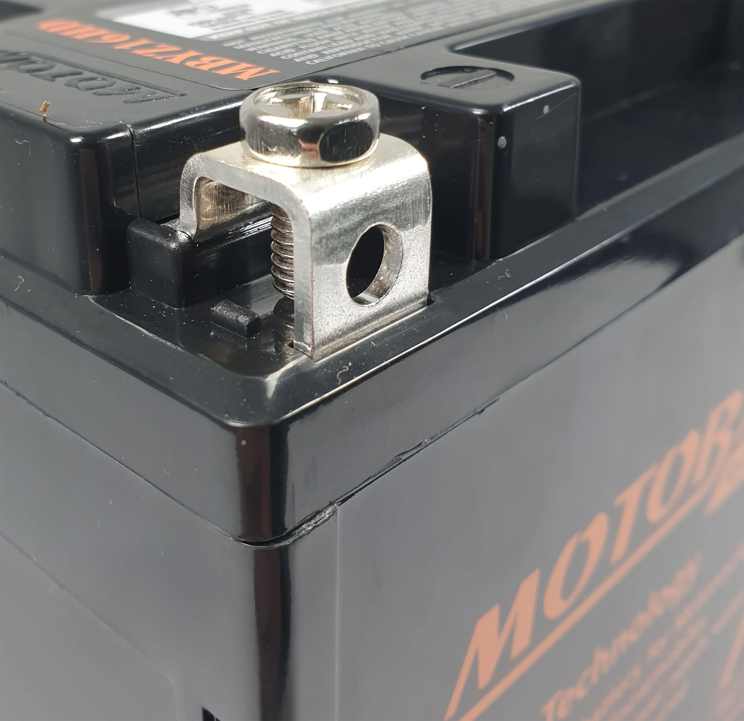 Motobatt MBYZ16HD battery black AGM 12v motorcycle