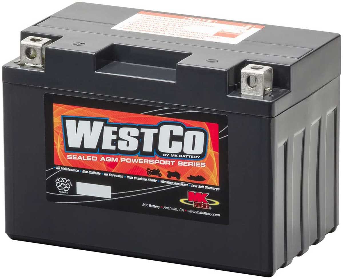 12V12A-BS WestCo 12v 10ah 175CCA motorbike battery replacement