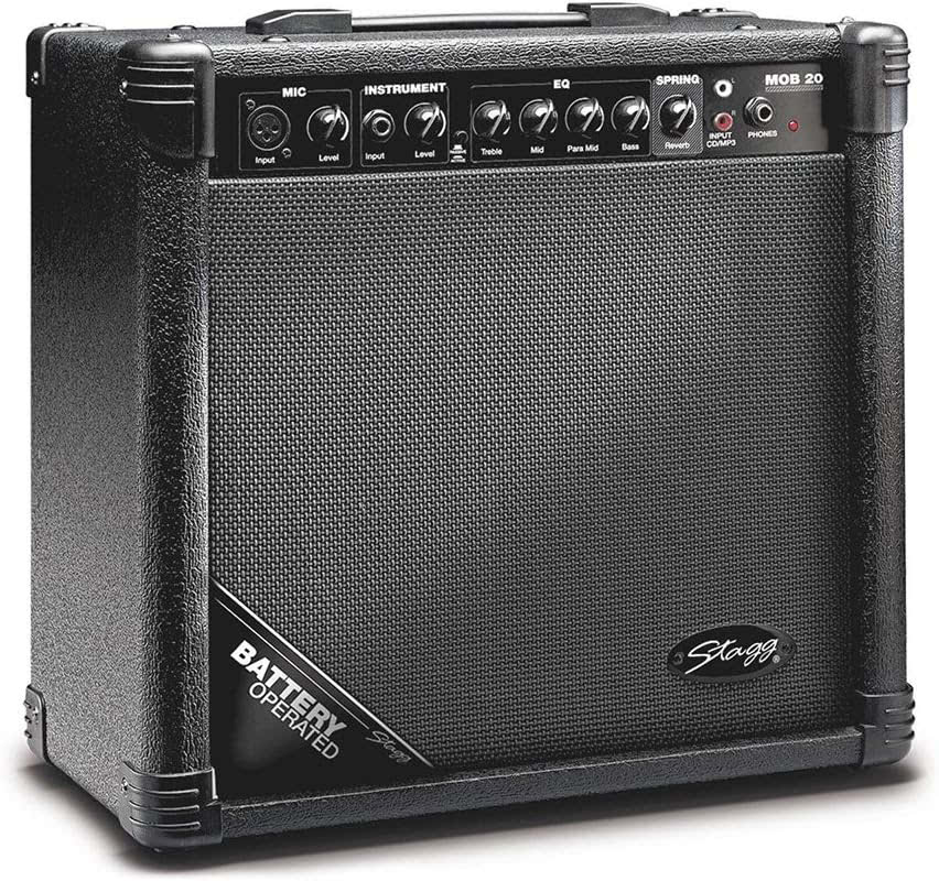 Stagg MOB20 amplifier battery replacement
