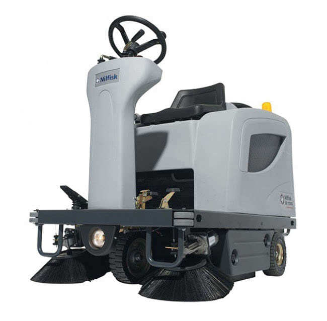 Nilfisk SR1000S ride on sweeper battery replacement