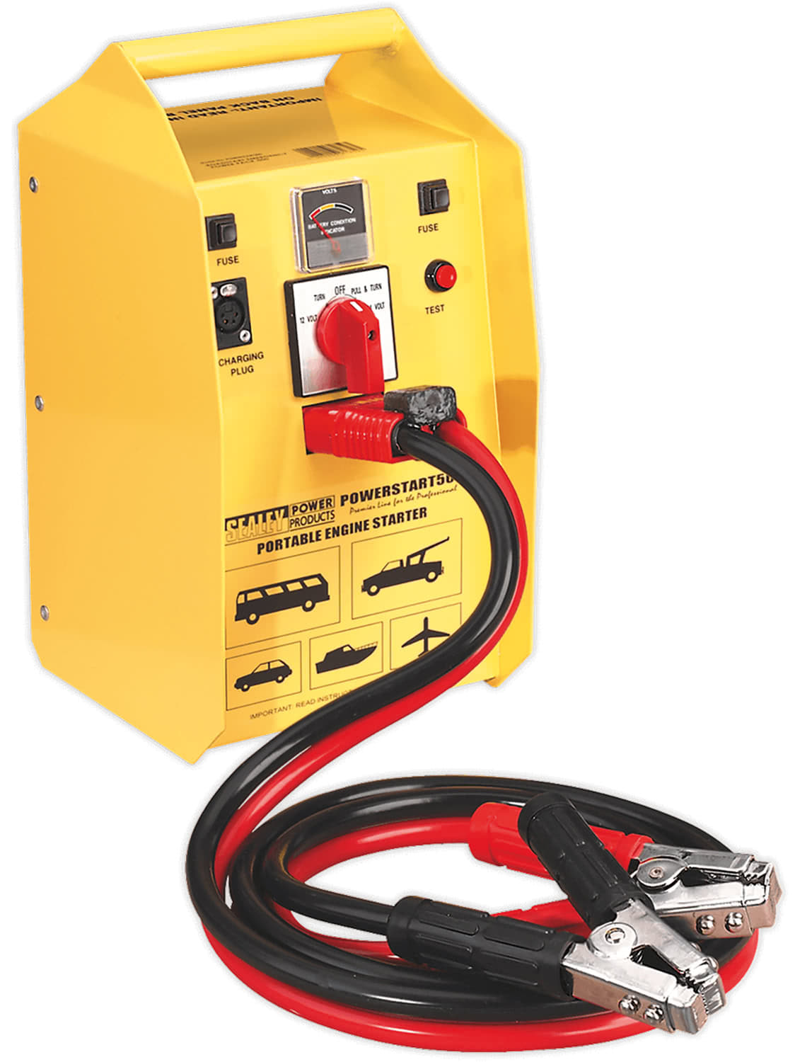 Sealey PowerStart500 battery set jump starter 12/24v SP.68