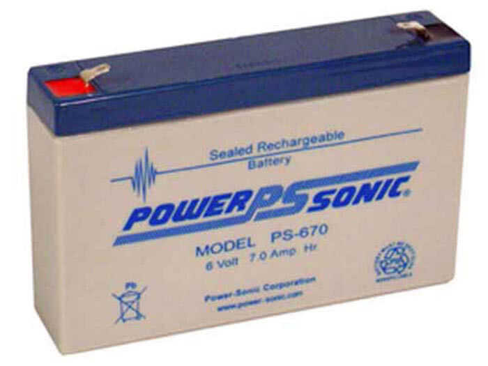 Injusa High Power IJ6-7.2HR rechargeable 6v 7ah battery