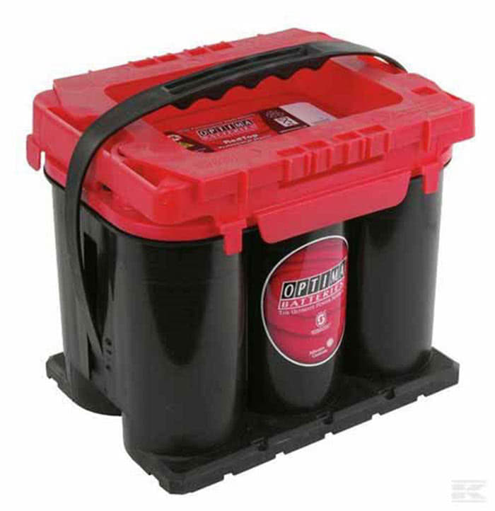 Optima RedTop RTR3.7, 8035-255 12v 44ah battery
