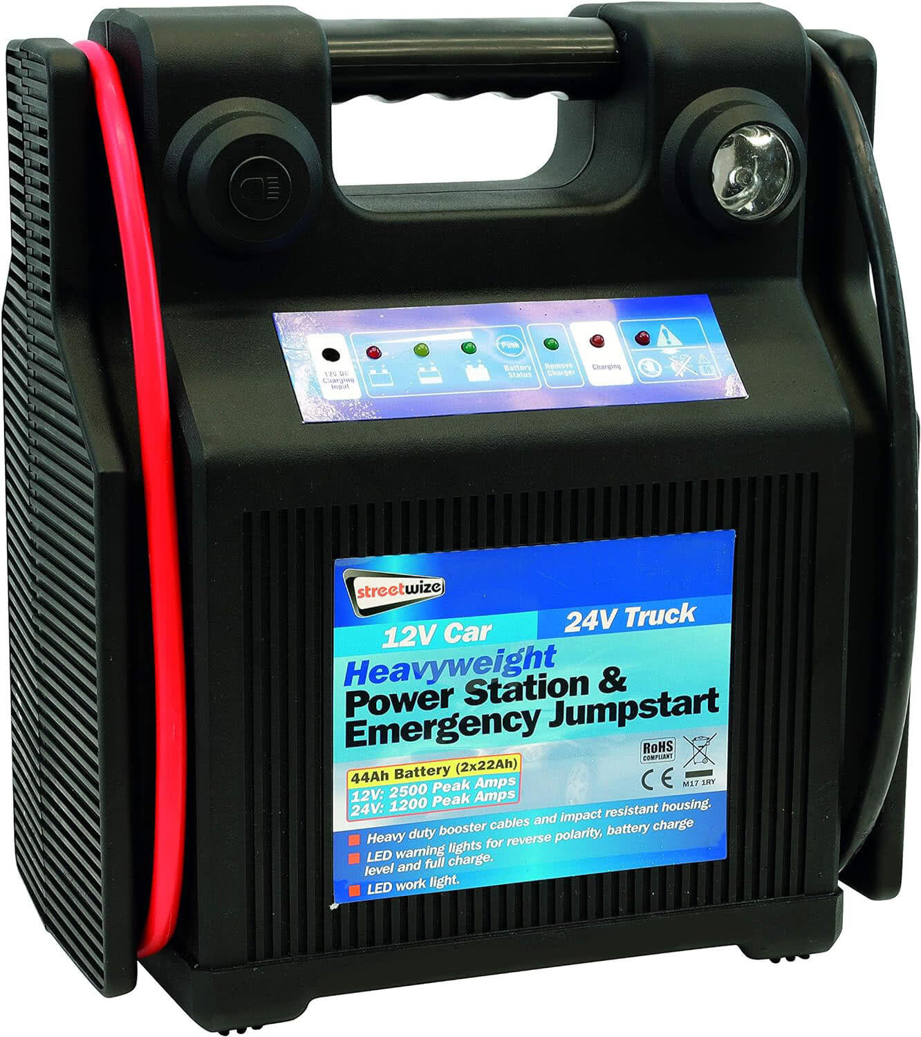 Battery replacement for Streetwize SWPP14 jump starter