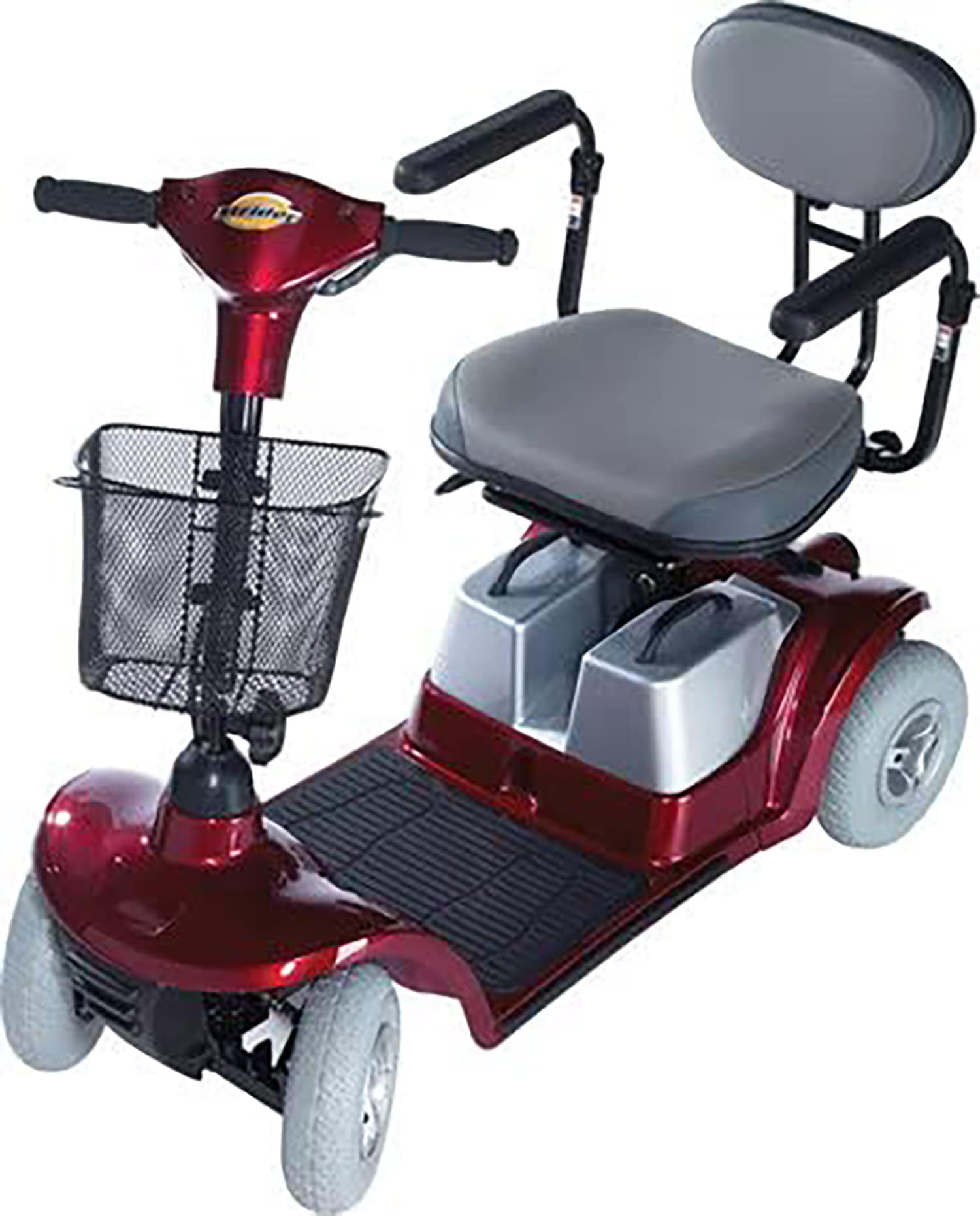 Medline Industries Strider-Mini Scooter battery 3 4 wheel