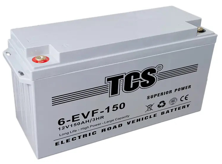 TCS-6-EVF-150 GEL battery replacement 12v