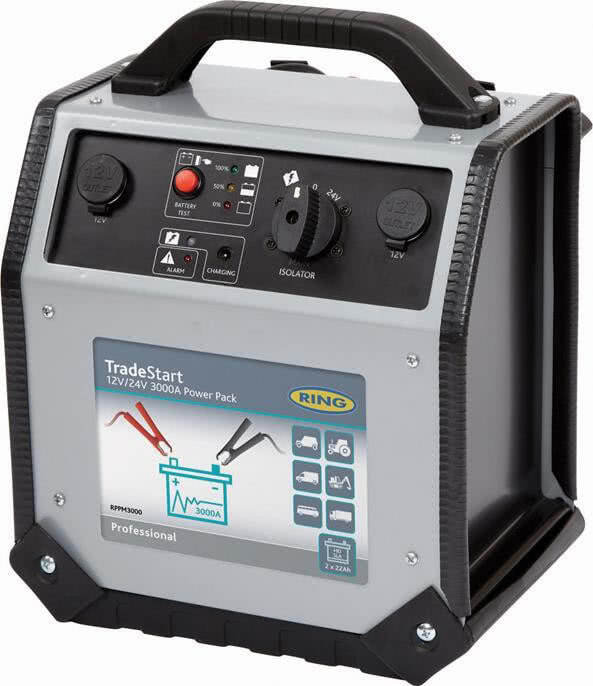 Battery replacement for Ring TradestartM3000 12/24v power pack