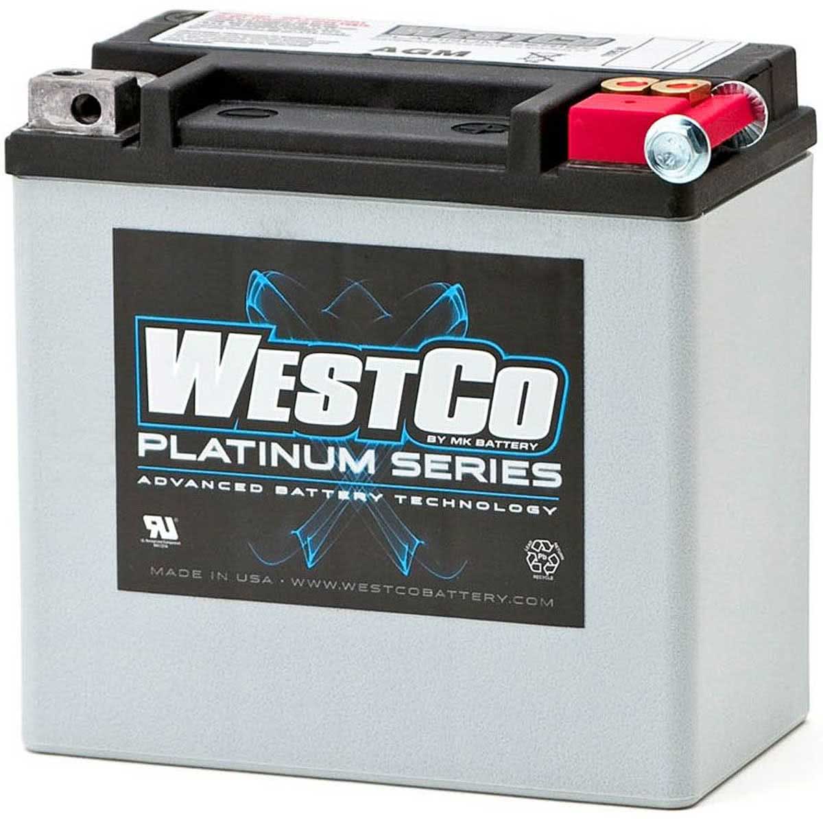 WCP14L SVR14L WestCo Platinum battery 220CCA 12v 12ah
