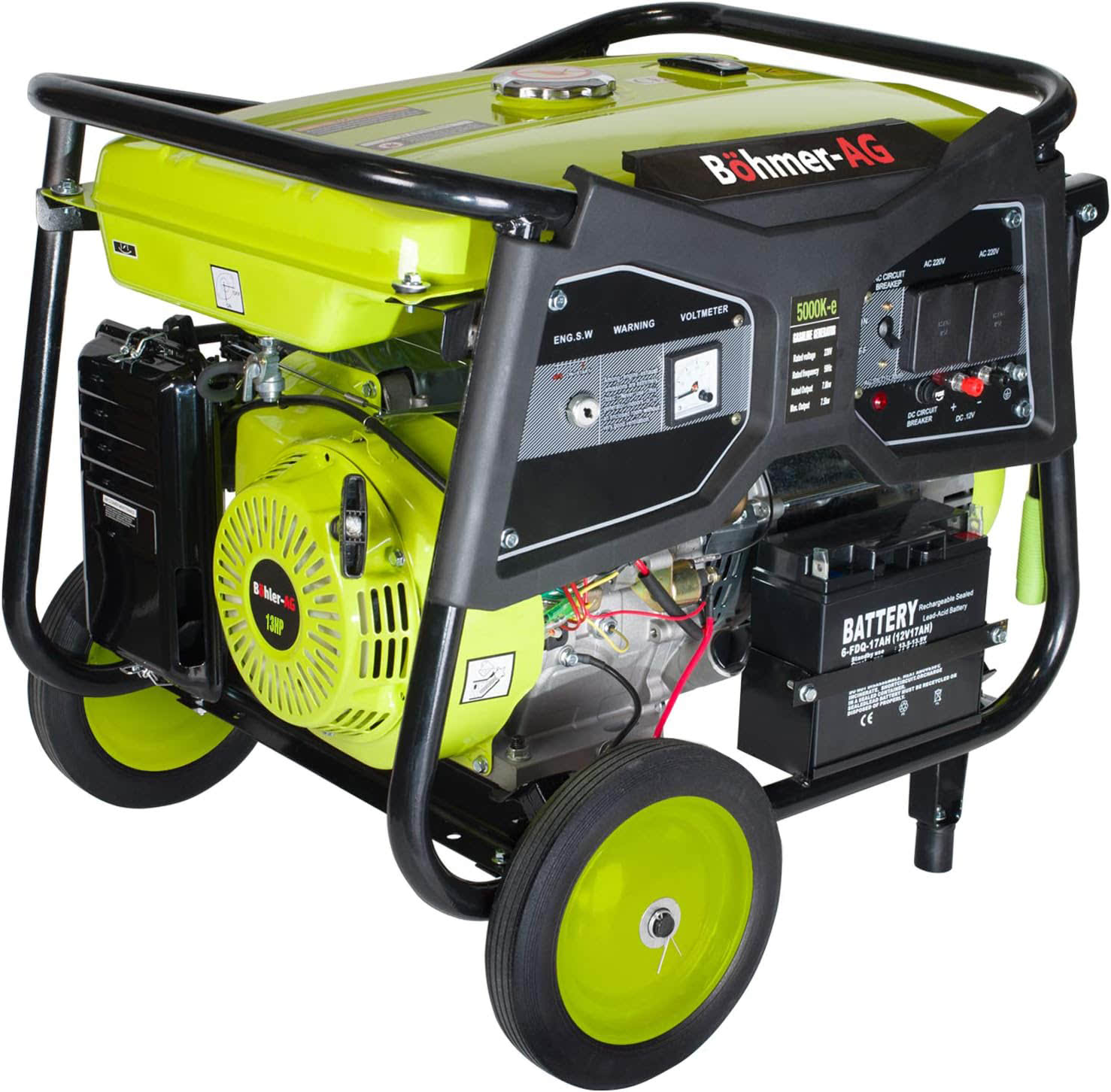 Böhmer-AG WX-7000K-E WX-5000K-E battery Generator