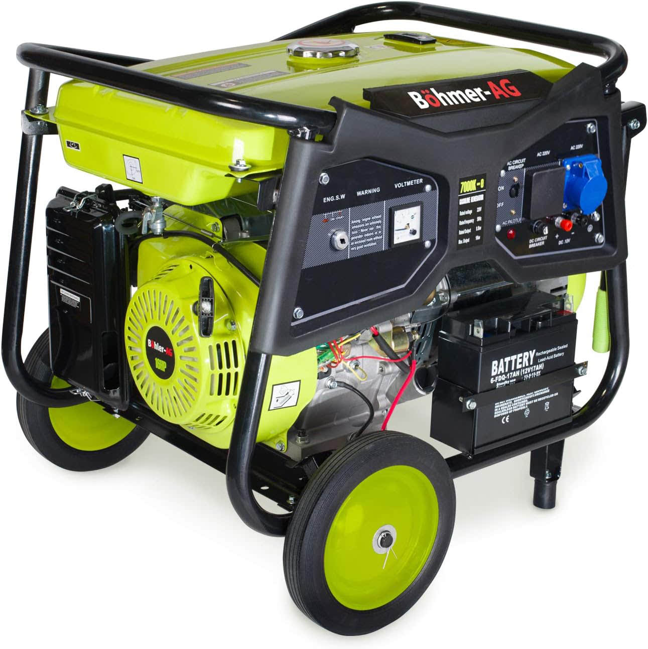 Böhmer-AG WX-7000K-E WX-5000K-E battery Generator
