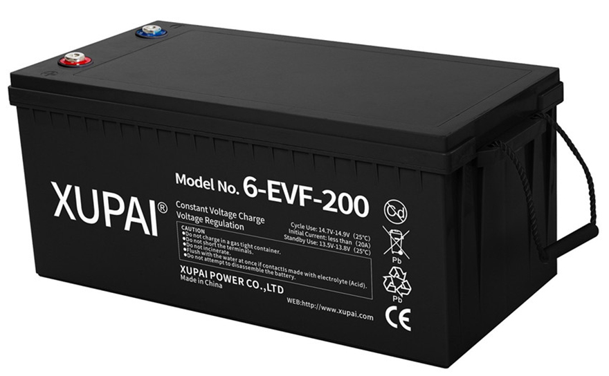 XUPAI-6-EVF-200 battery GEL 12v 246ah sealed VRLA