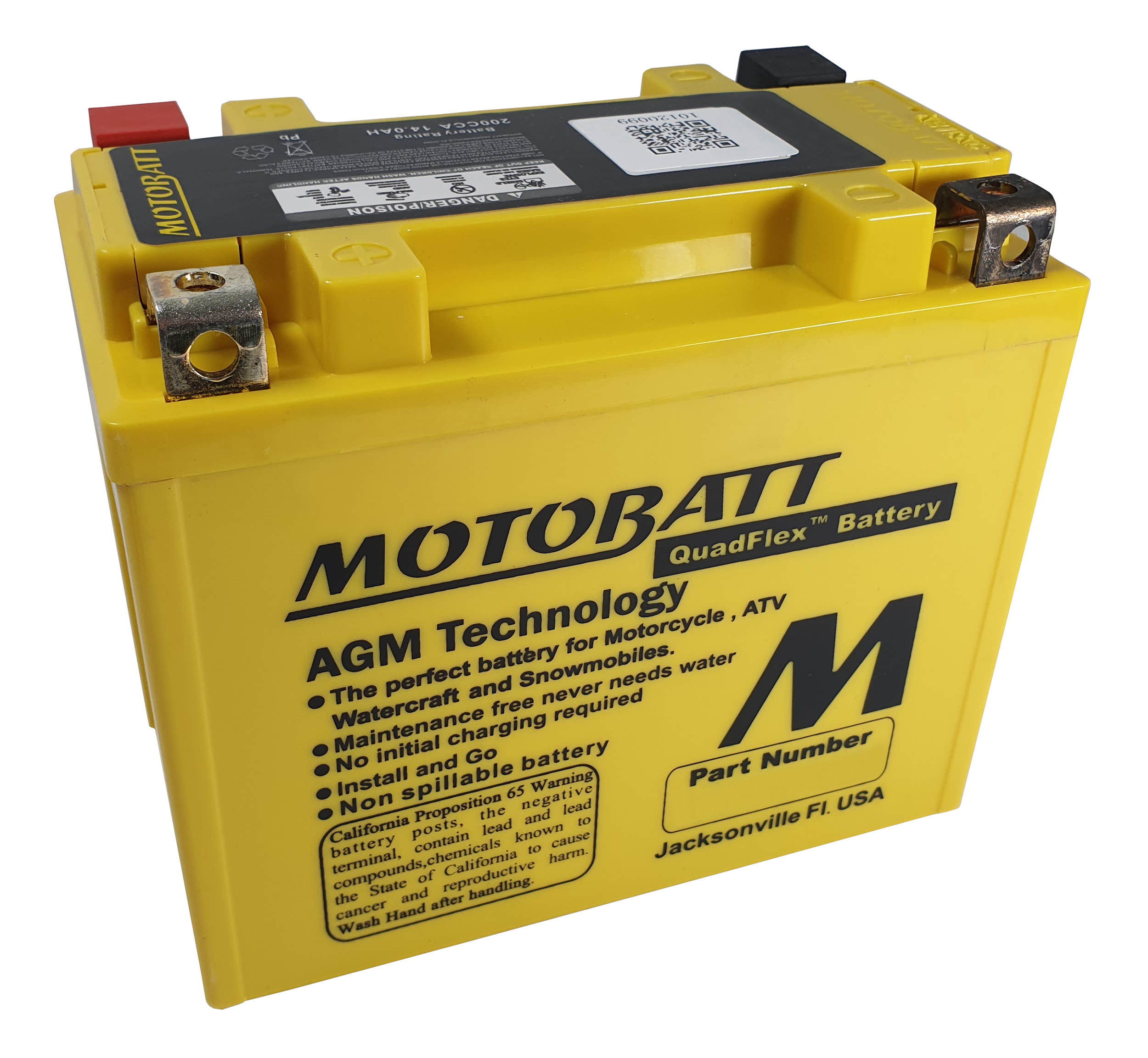 Ducati-749 battery 2004-2008 motorcycle replacement 12v